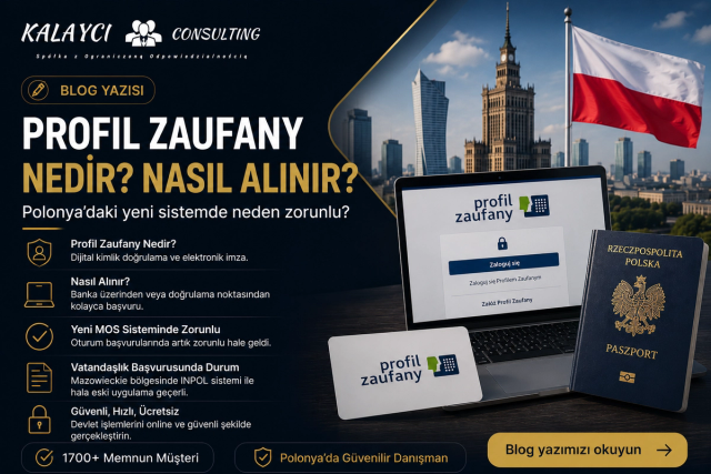 Profil Zaufany Nedir? Nasıl Alınır? Polonya’daki Yeni Oturum Sisteminde Neden Zorunlu Hale Geldi?