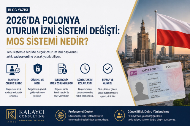 2026’da Polonya Oturum İzni Sistemi Değişti: MOS Sistemi Nedir?