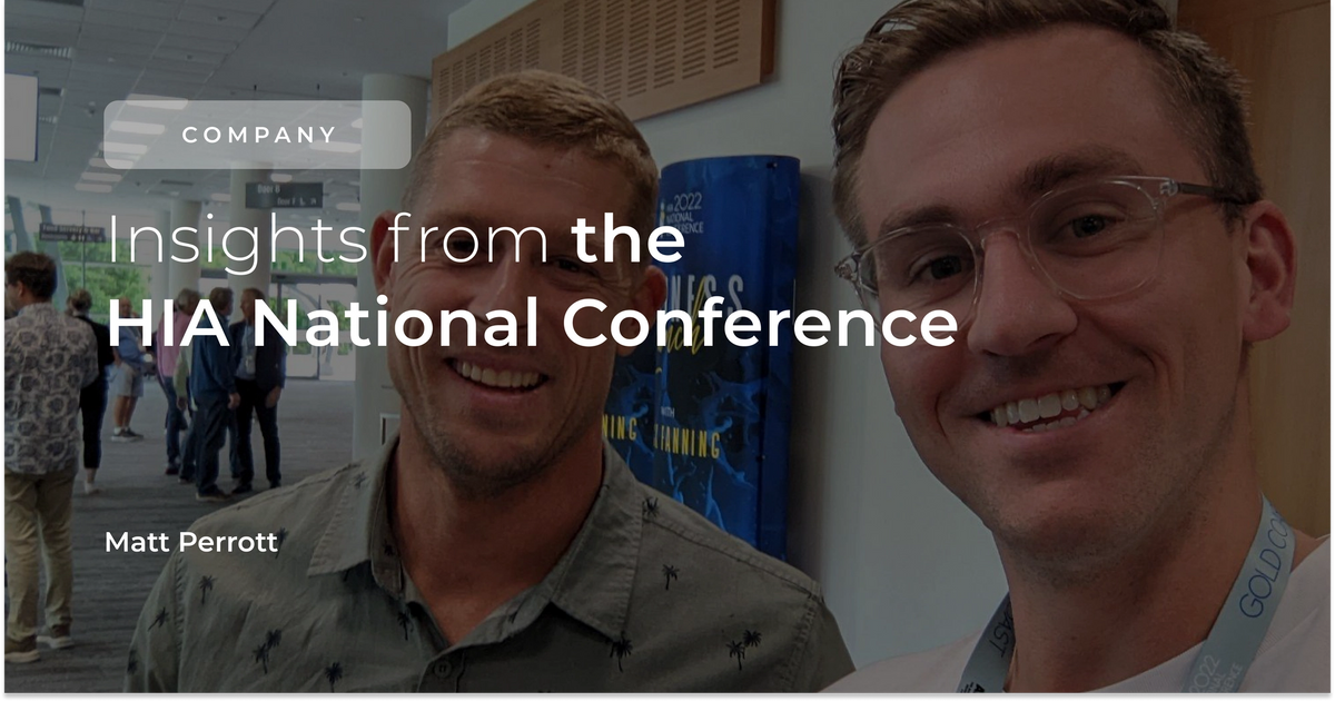 Insights from the HIA National Conference