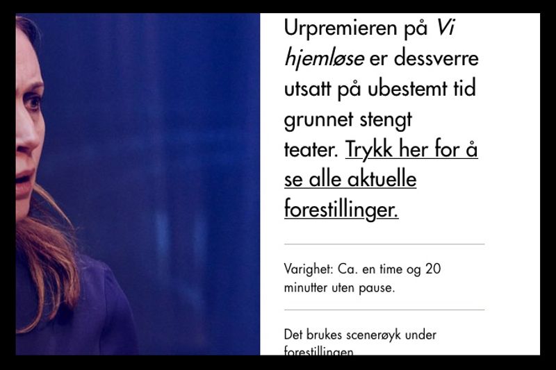 Vi Må Finne En Måte å Bli Uunnværlige Igjen På Scenekunst 