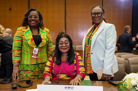 Lordina Mahama participates in US First Lady, Melanie Trump's summit.