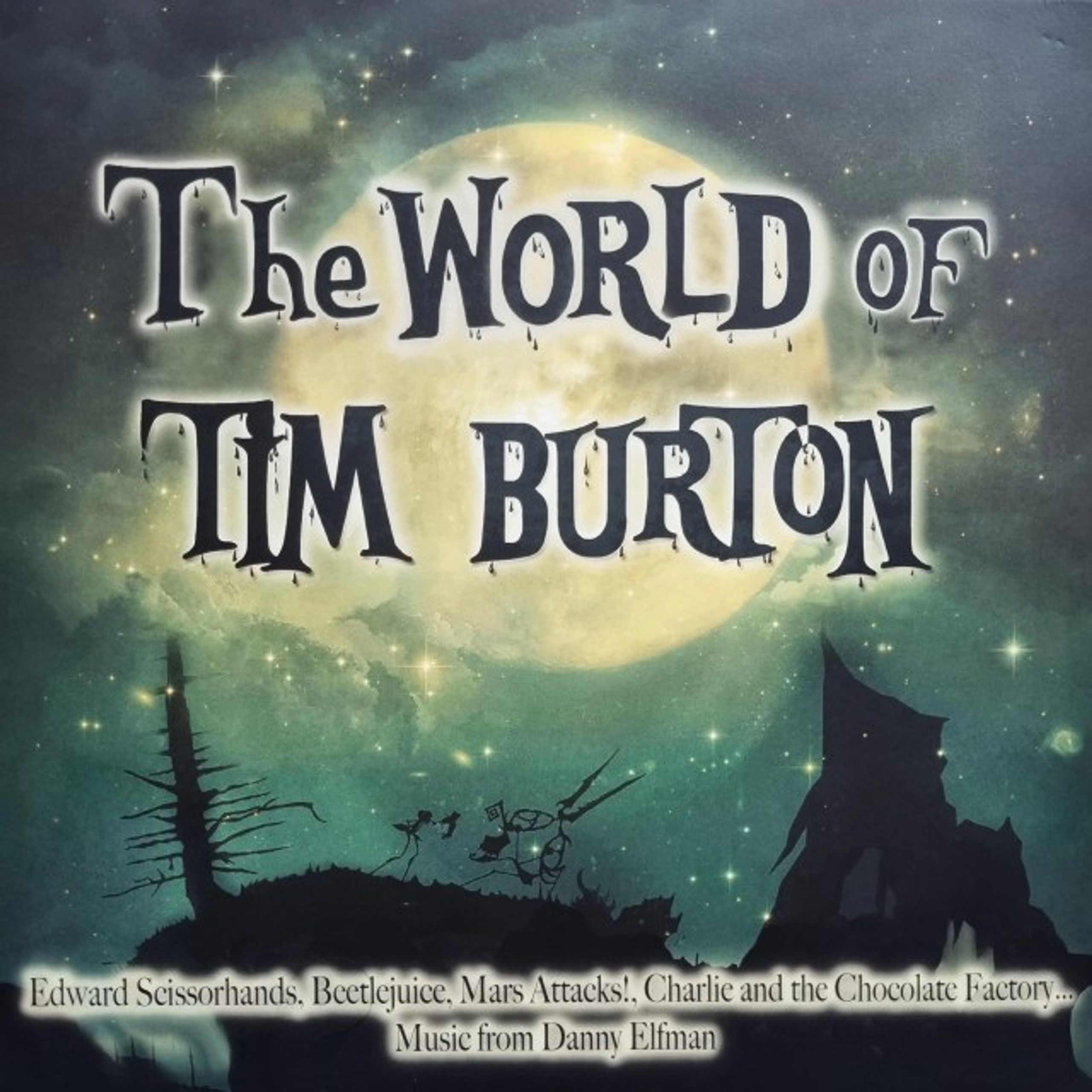 the world of tim burton, cover, winyl, vinyl