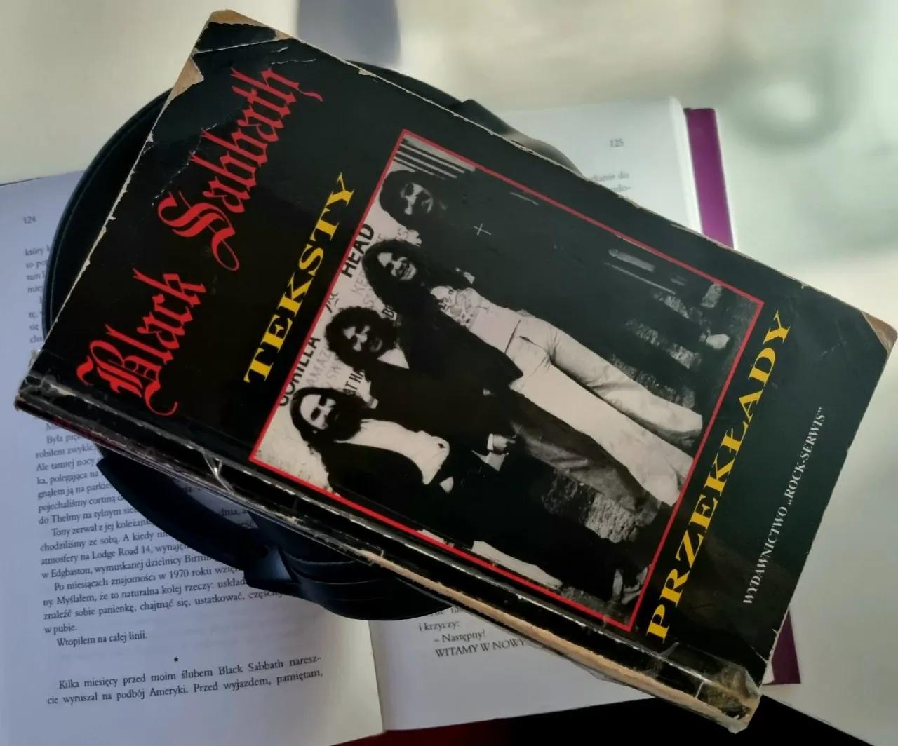 black sabbath, książka, teksty