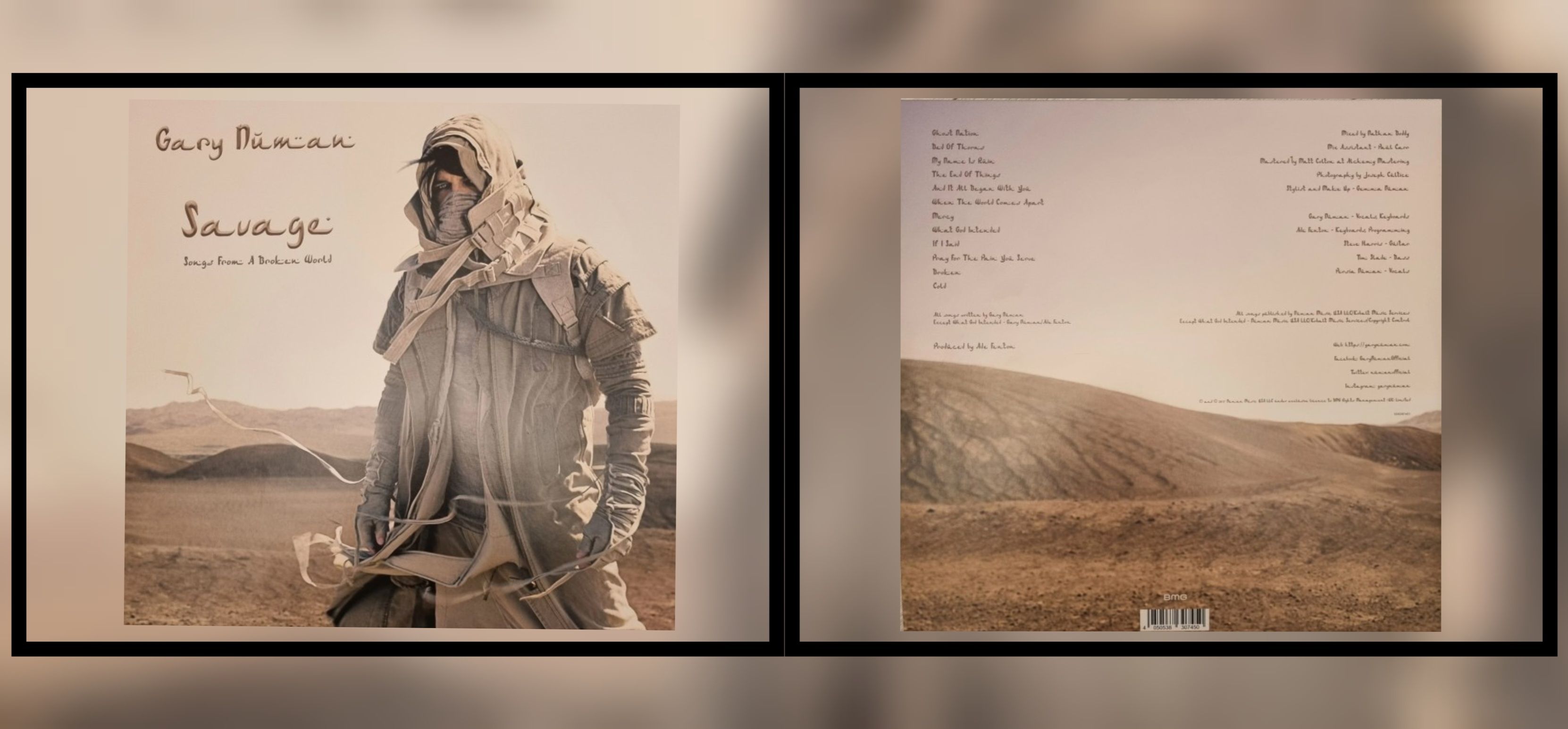 : Gary Numan "Savage (Songs from a Broken World)" vinyl winyl