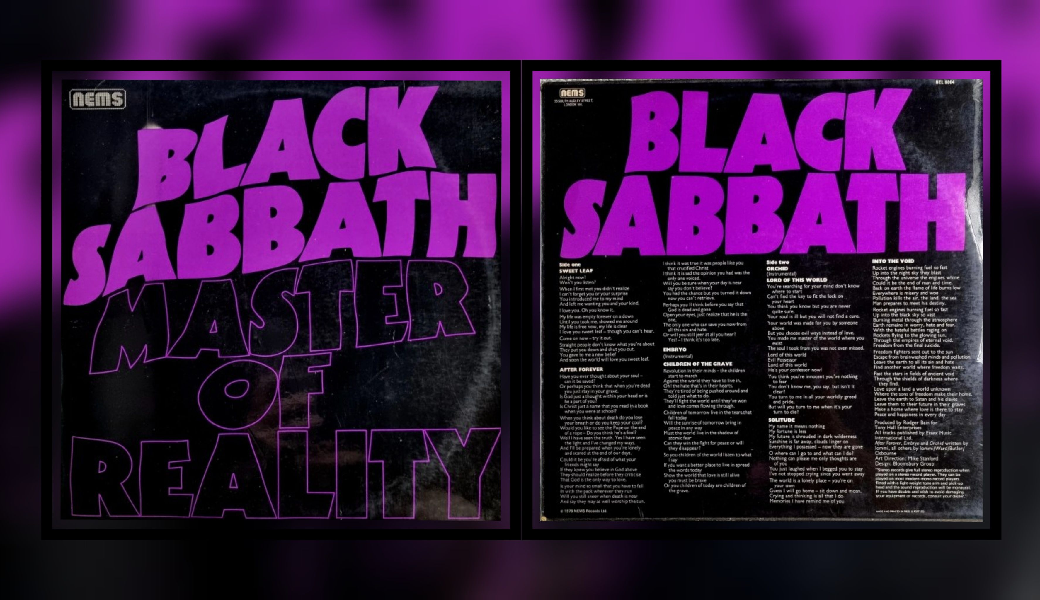 Subiektywny Leksykon Płyt, Które Warto Mieć: Black Sabbath "Master of Reality"