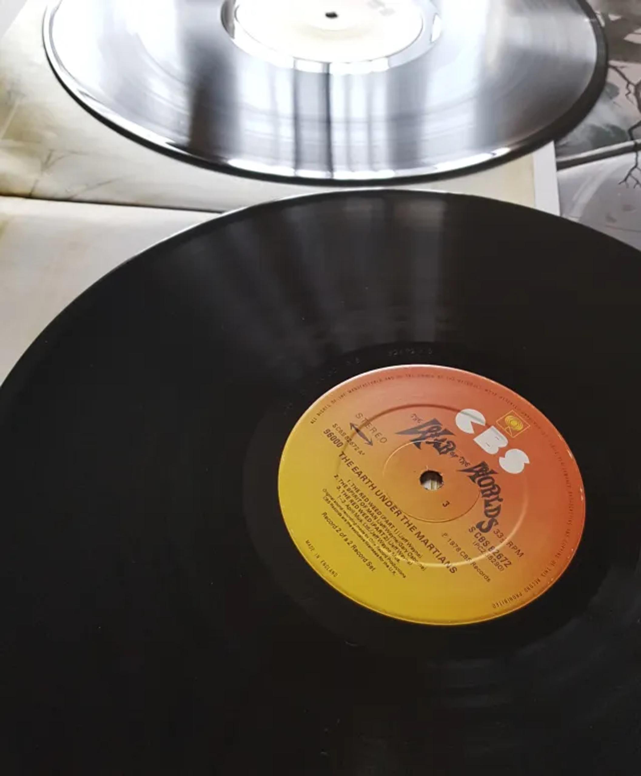 Jeff Wayne, War of the Worlds, winyl,vinyl