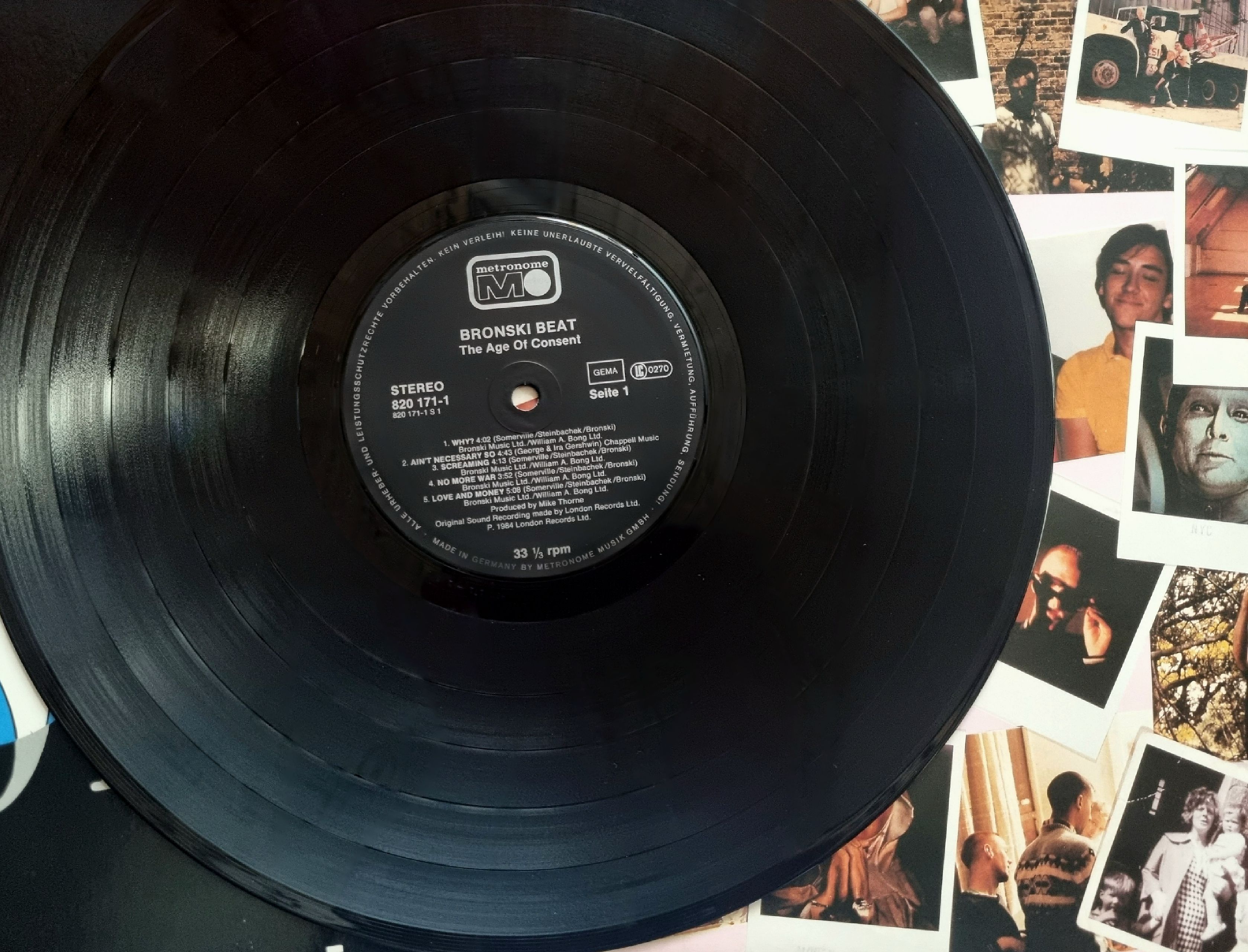 bronski beat winyl vinyl