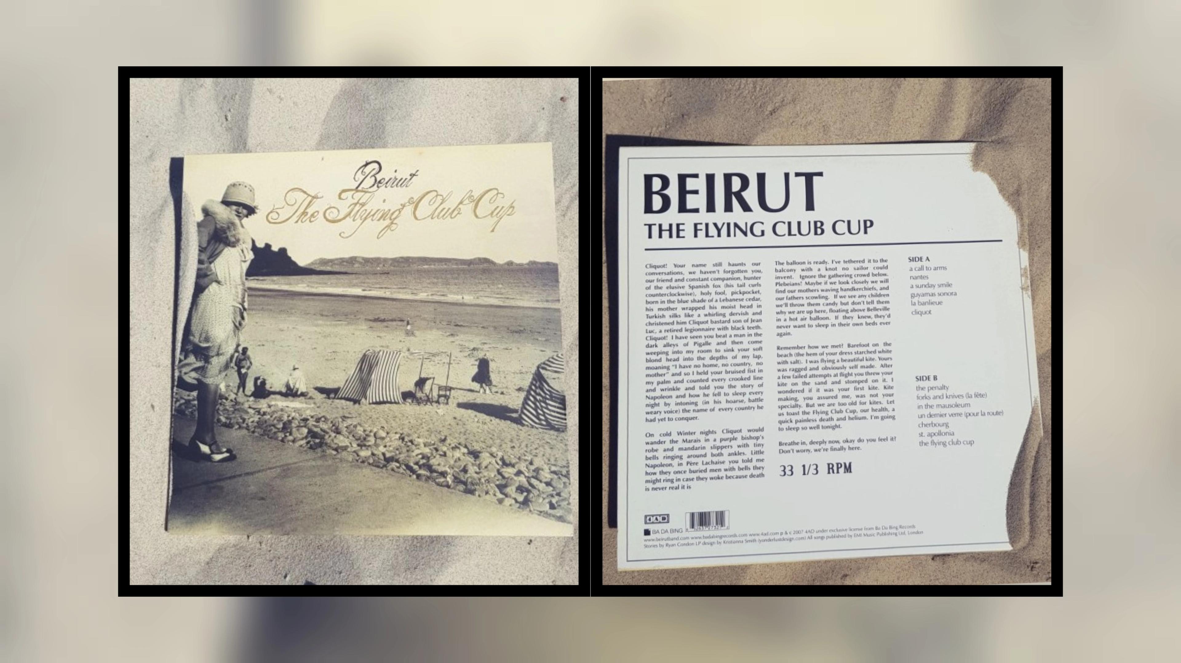 Beirut, the flying club cup, winyl, viny