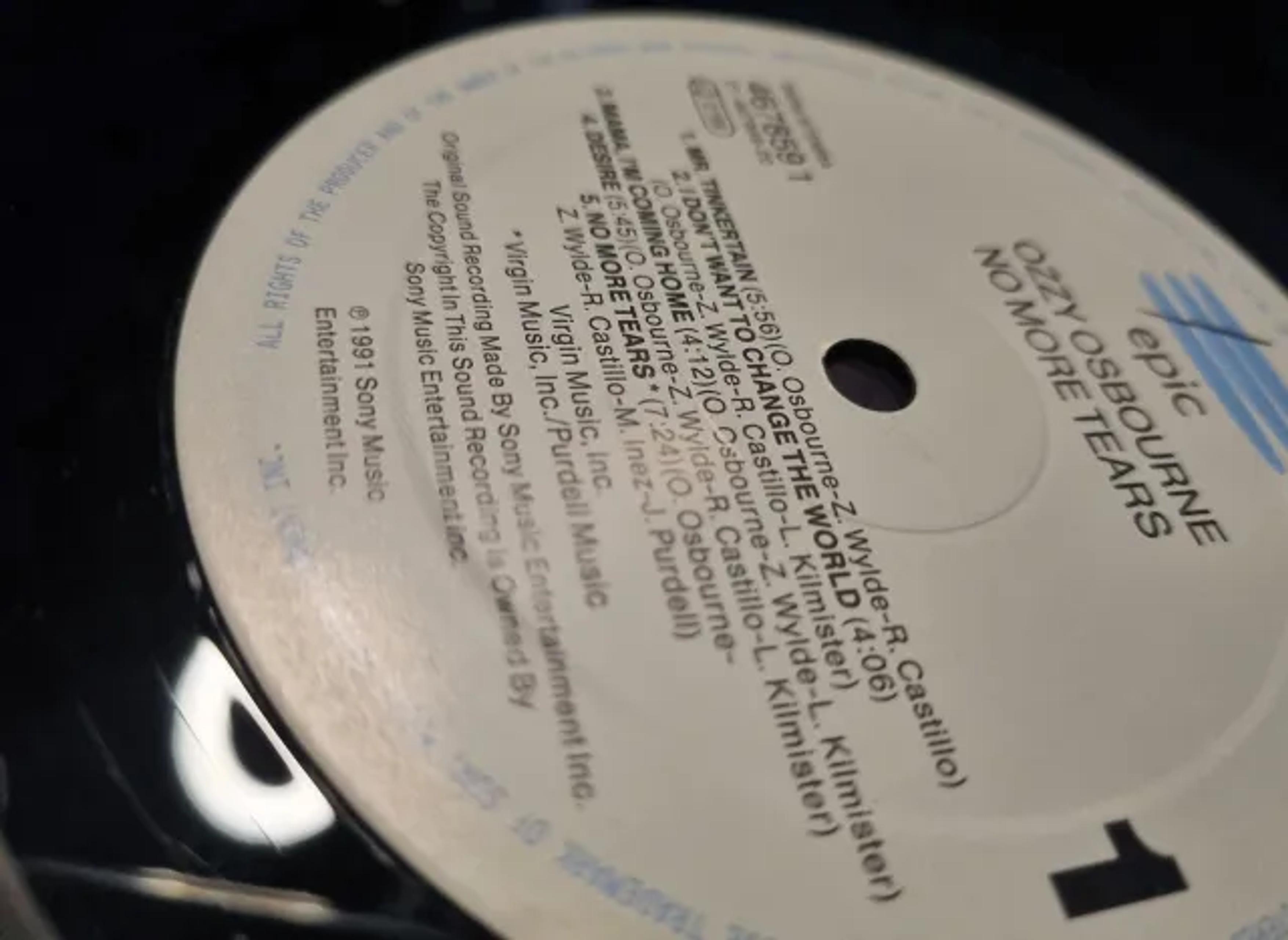  Subiektywny Leksykon Płyt, Które Warto Mieć: Ozzy Osbourne "No More Tears"