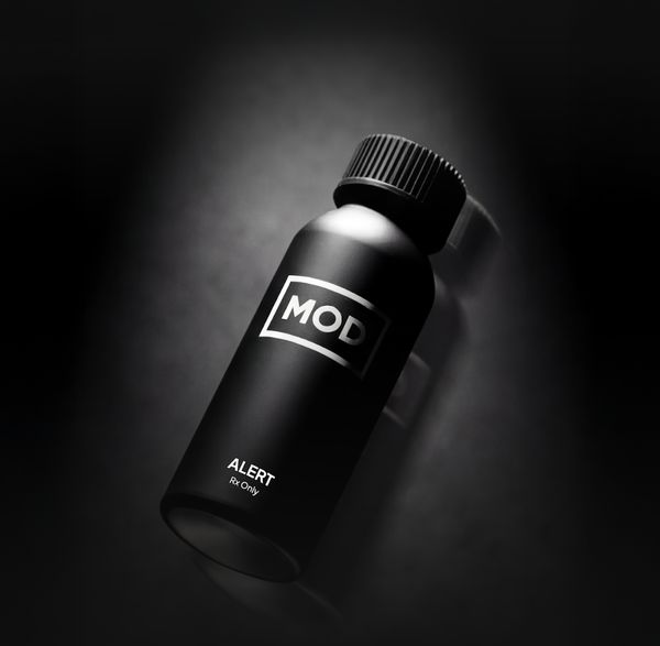 MOD alert bottle dark