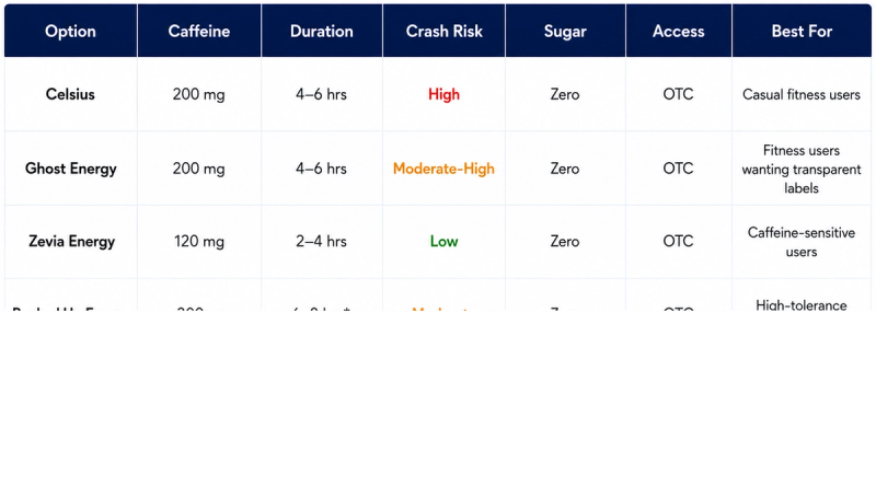 comparison mod energy drink