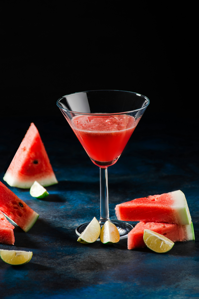 Watermelon consumption can be fun – try adding it to a summer cocktail for a treat.