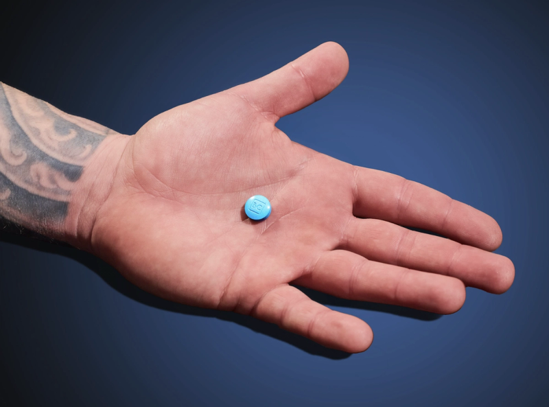 Compounded tadalafil looks different from Cialis due to its color, shape, and size.