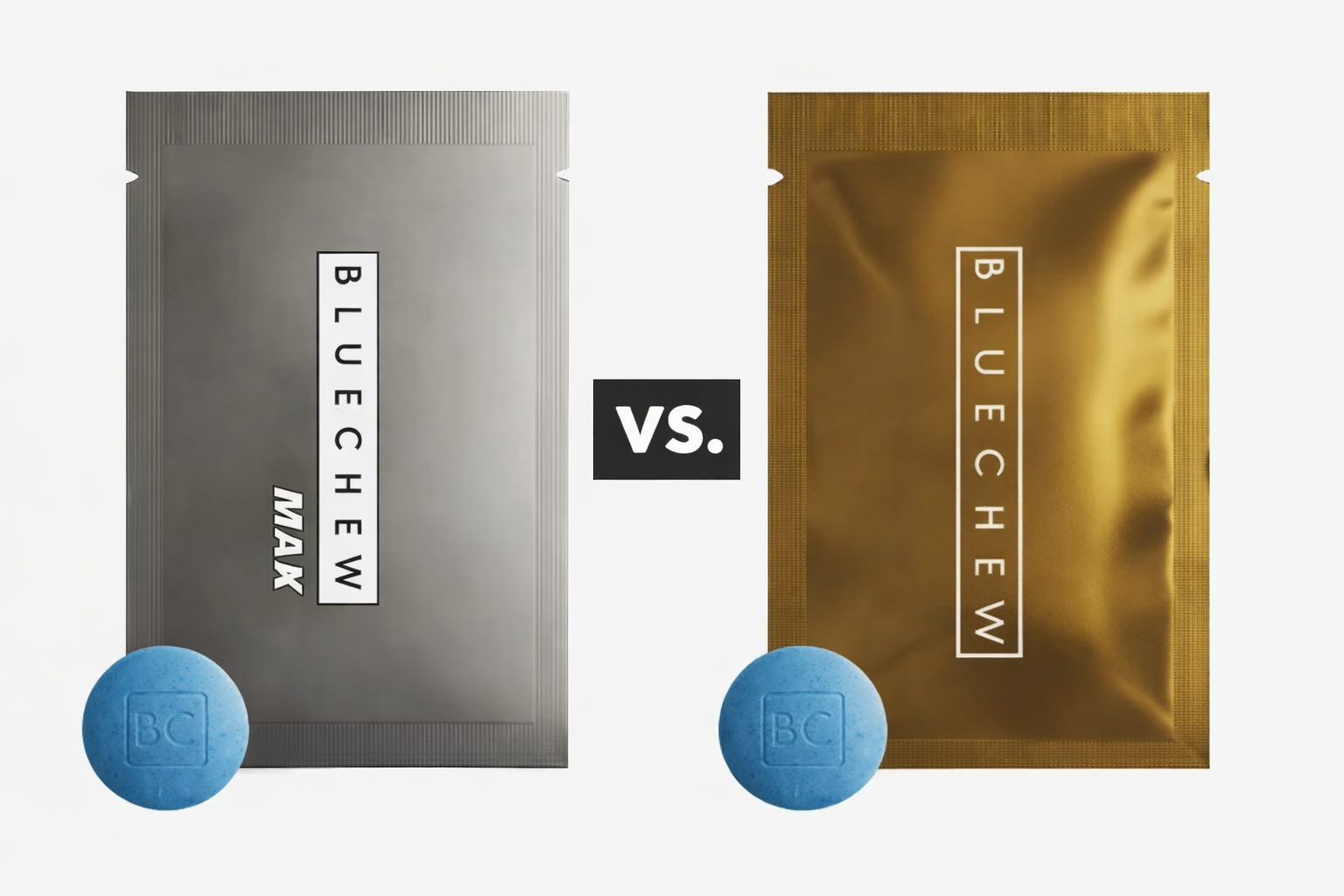 BlueChew GOLD vs MAX / VMAX: Which Combo Is Right for You 2026? | BlueChew®