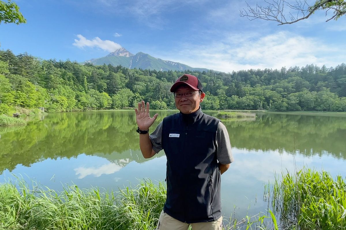 Adventure Hokkaido Guide Tobaji on Rebun Island