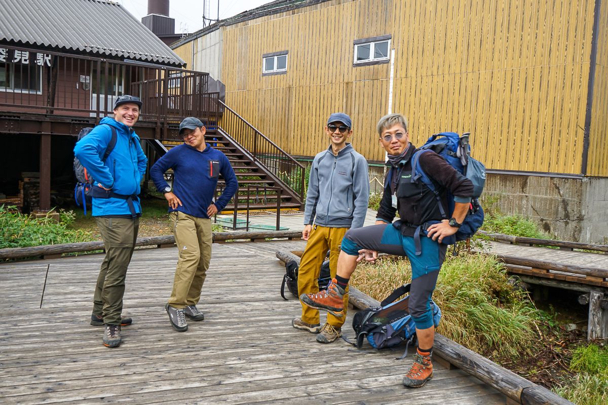 Getting ready for the big walk!