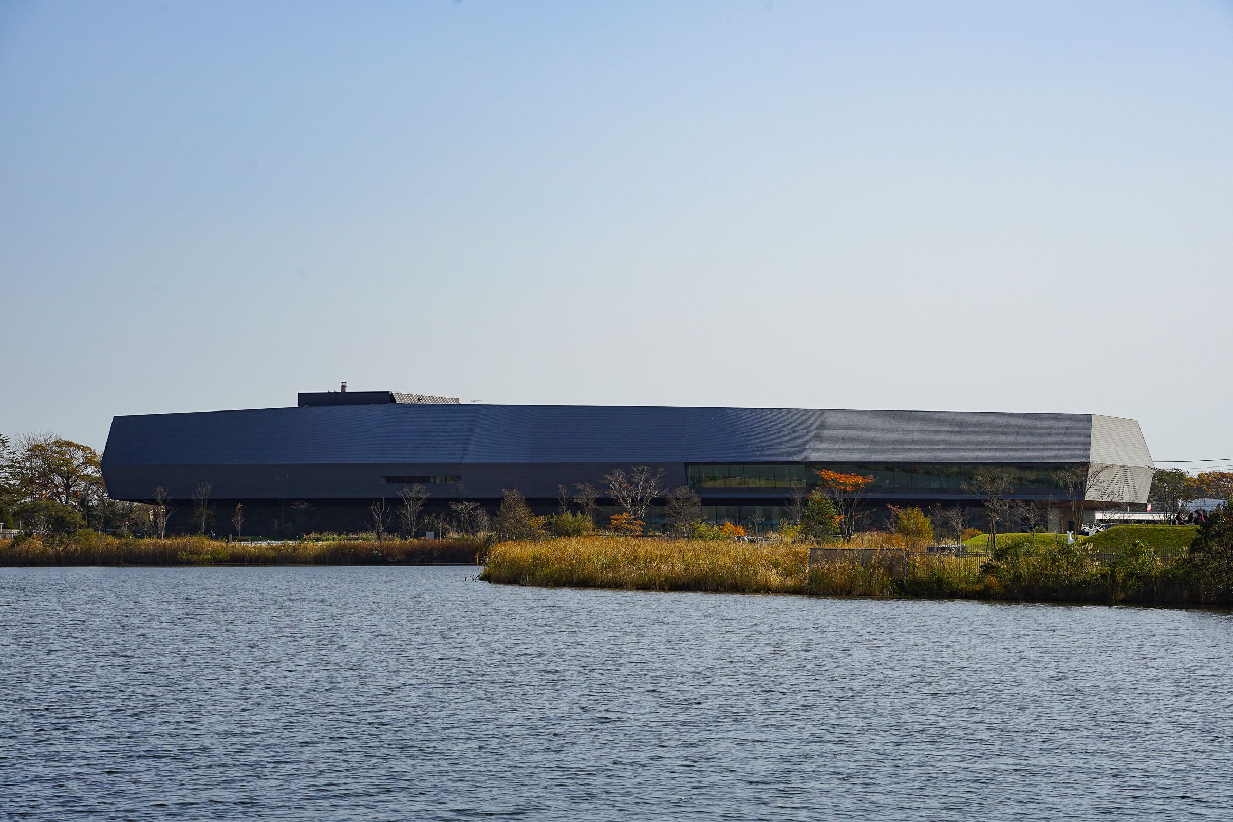 Upopoy Musuem in autumn.