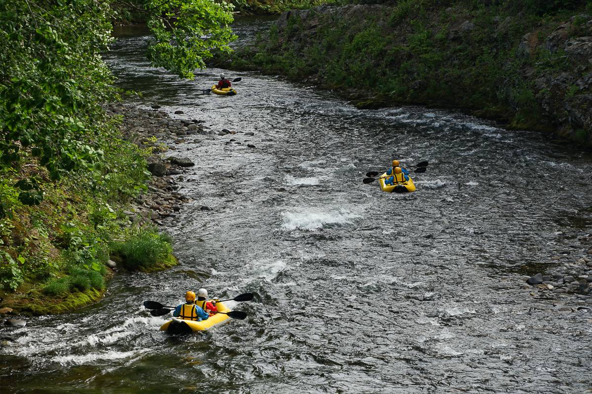 Rafting in Minami Furano