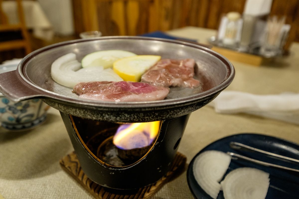 Dinners feature local produce