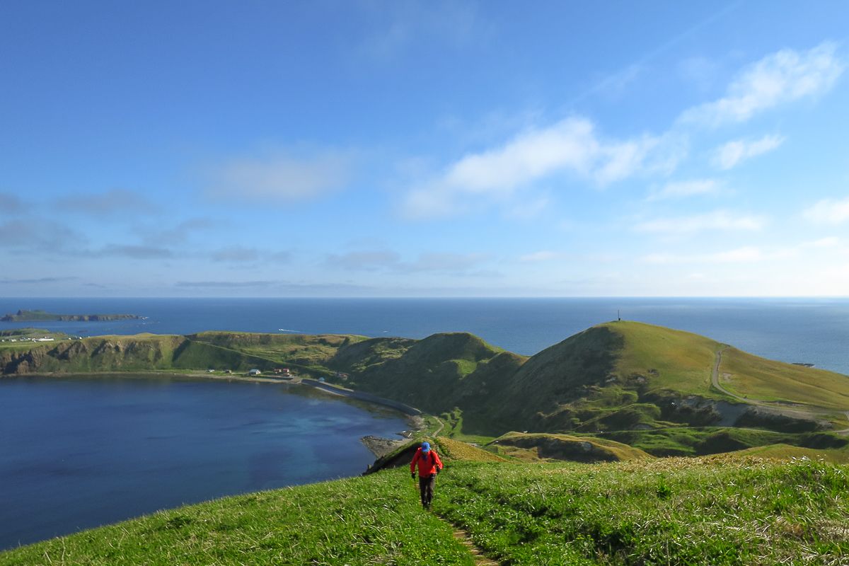 Misaki Meguri walkway near Cape Sukoton, Rebun Island