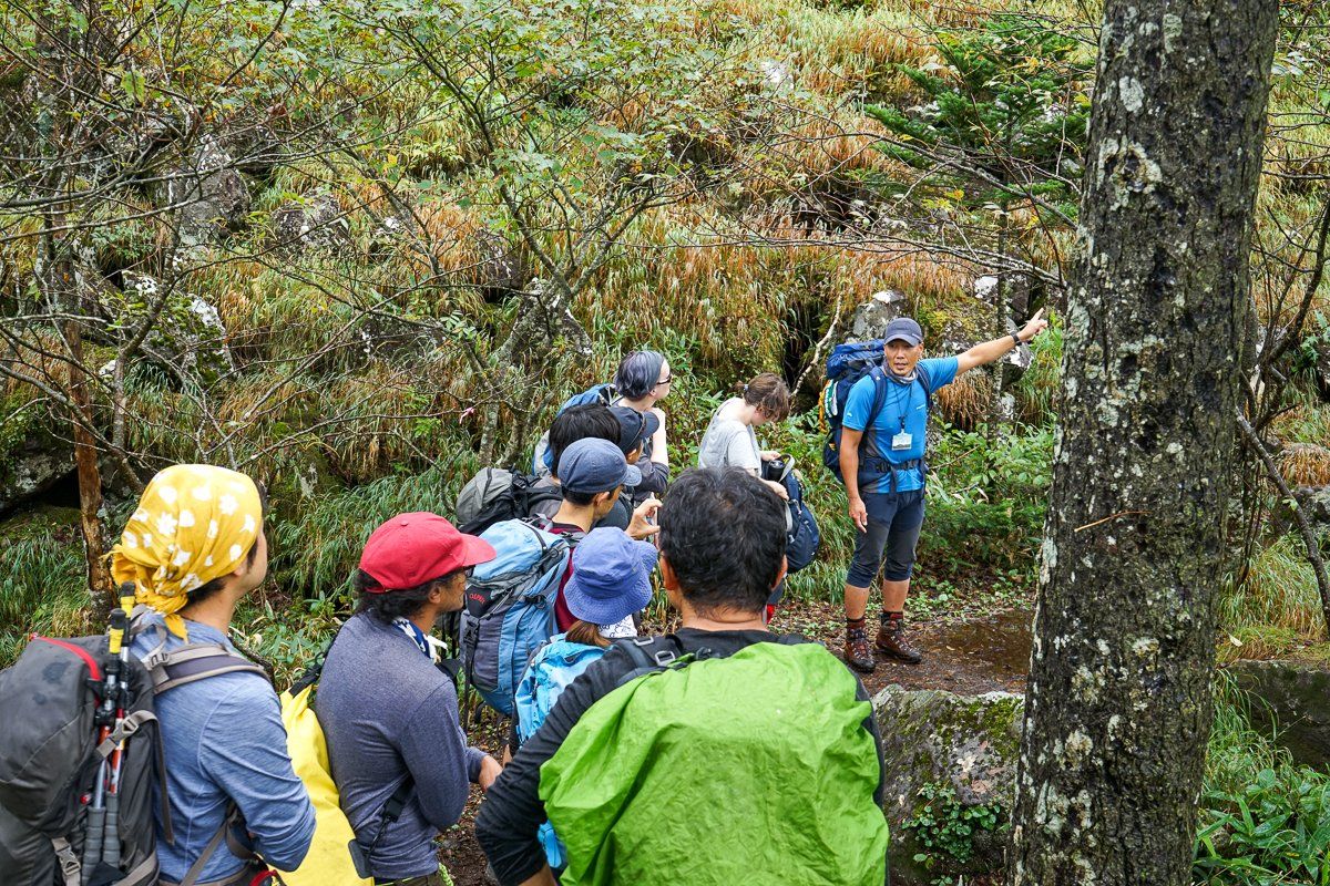 Half way point to the top of Mt Hakuunzan