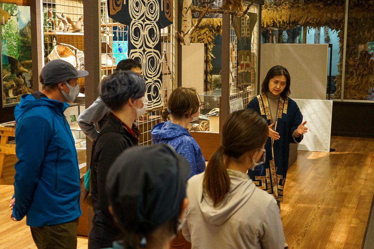 Guided tour through the Kawamura Kaneto Ainu Museum