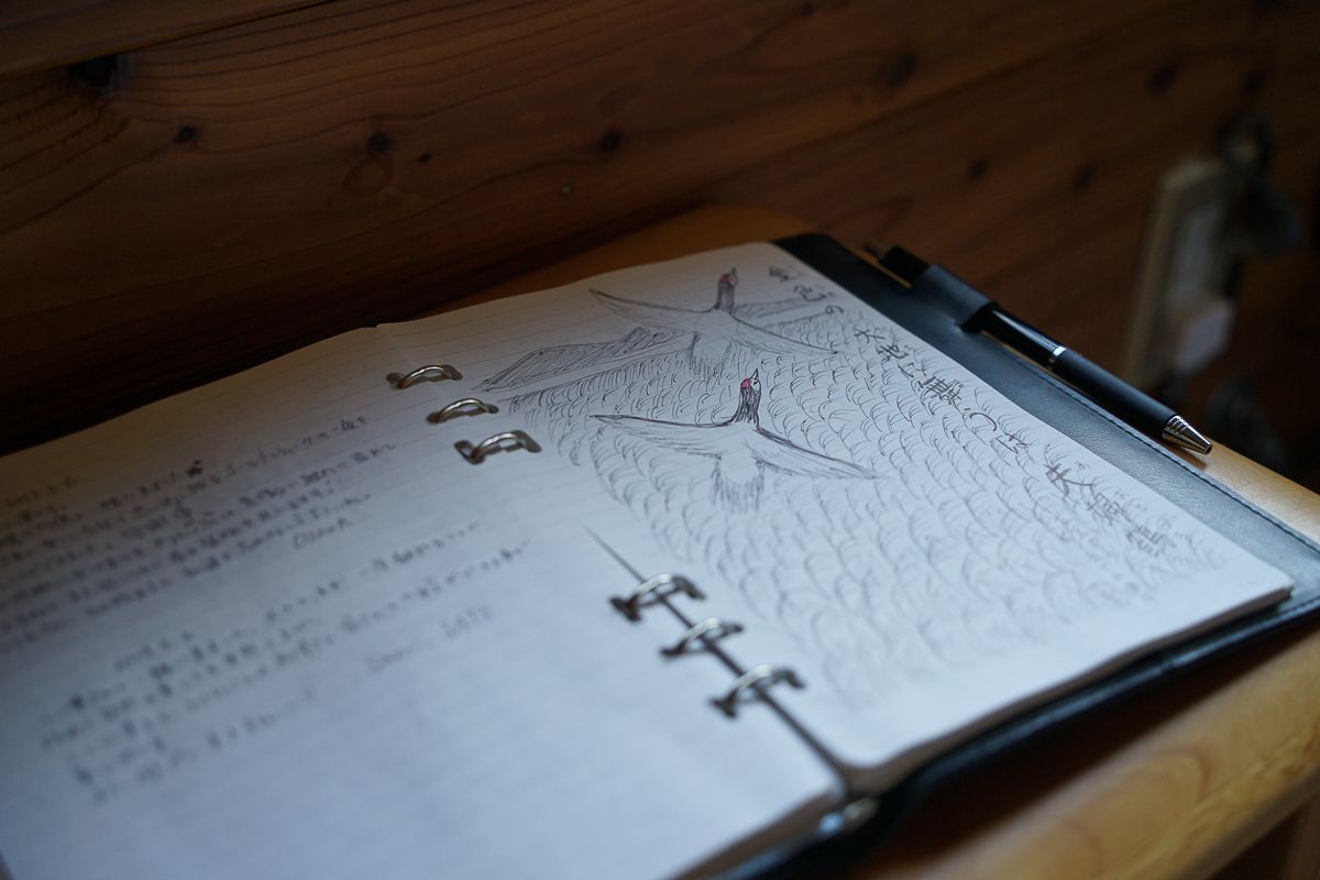 Red-crowned cranes are wildlife symbols of Japan's Far East