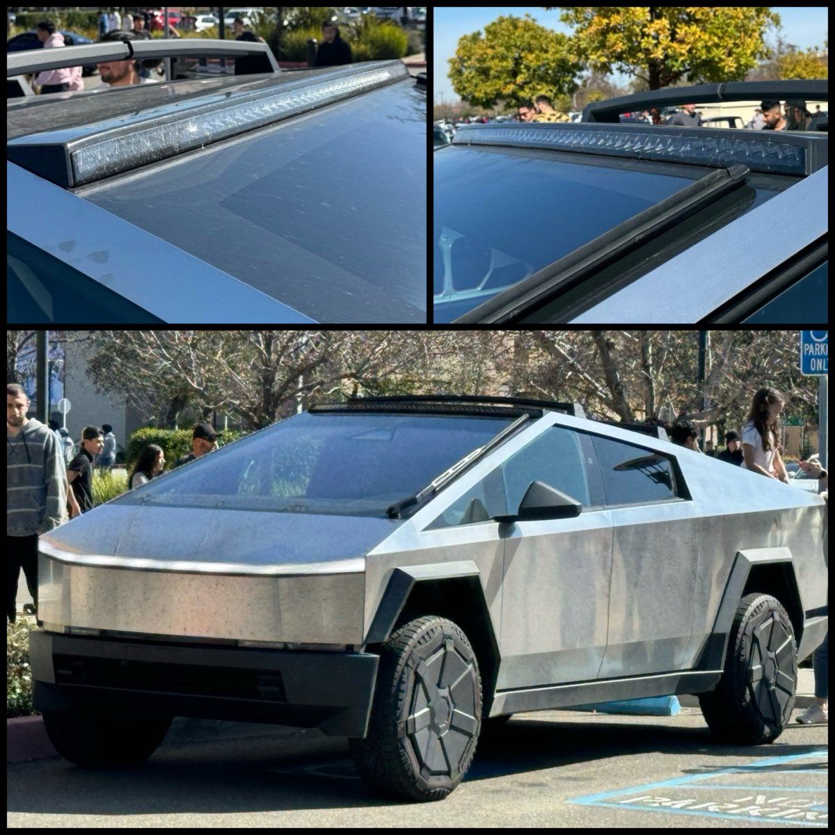 شريط إضاءة الطرق الوعرة في سايبرتراك