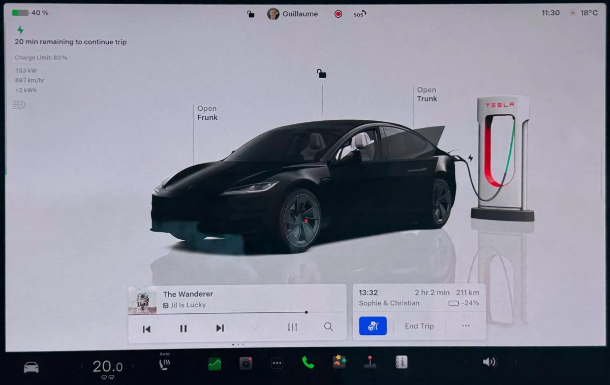 تصور الشحن الفائق V2/V3 مع تدفق الطاقة