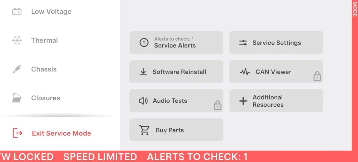 زر شراء القطع عبر نمط الخدمة