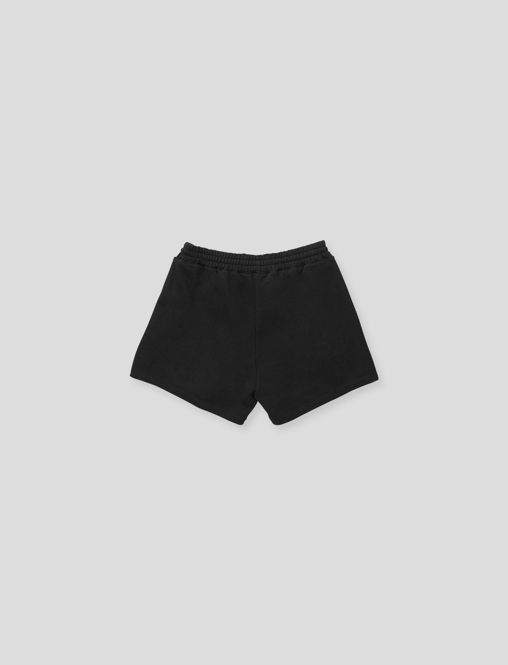 Women's French Terry Sweat Short Black | House Of Athlete