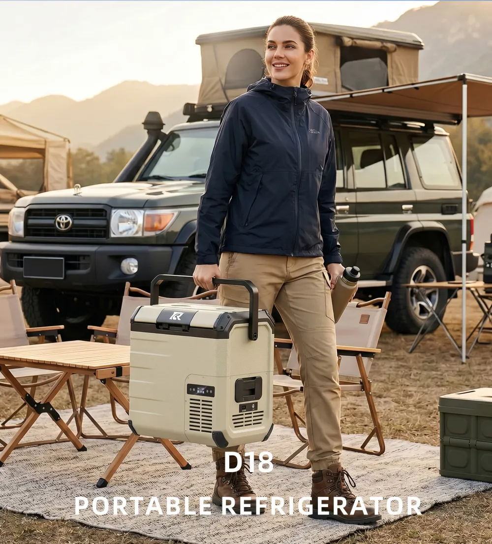 Product photo from a caravan exhibition