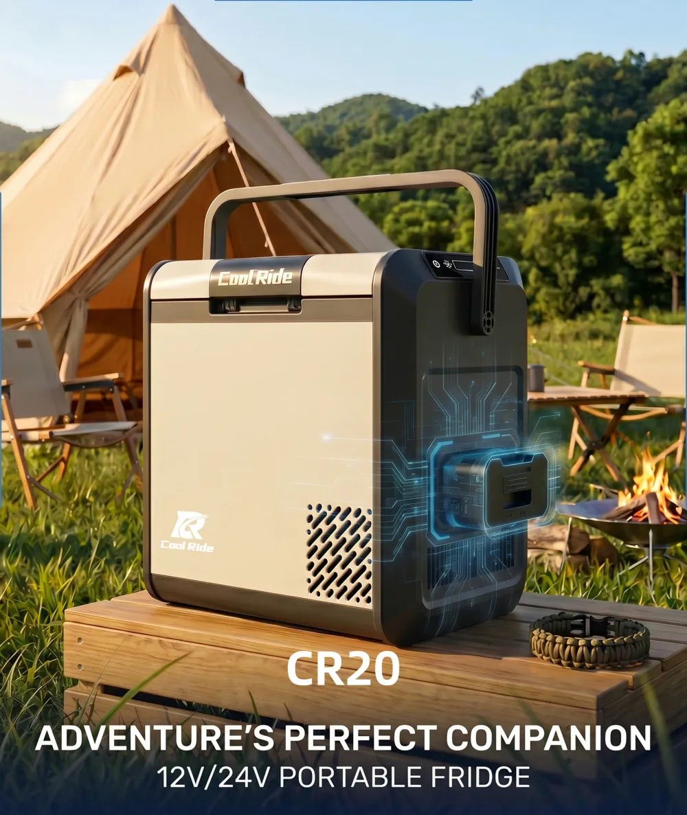 Product photo from a caravan exhibition