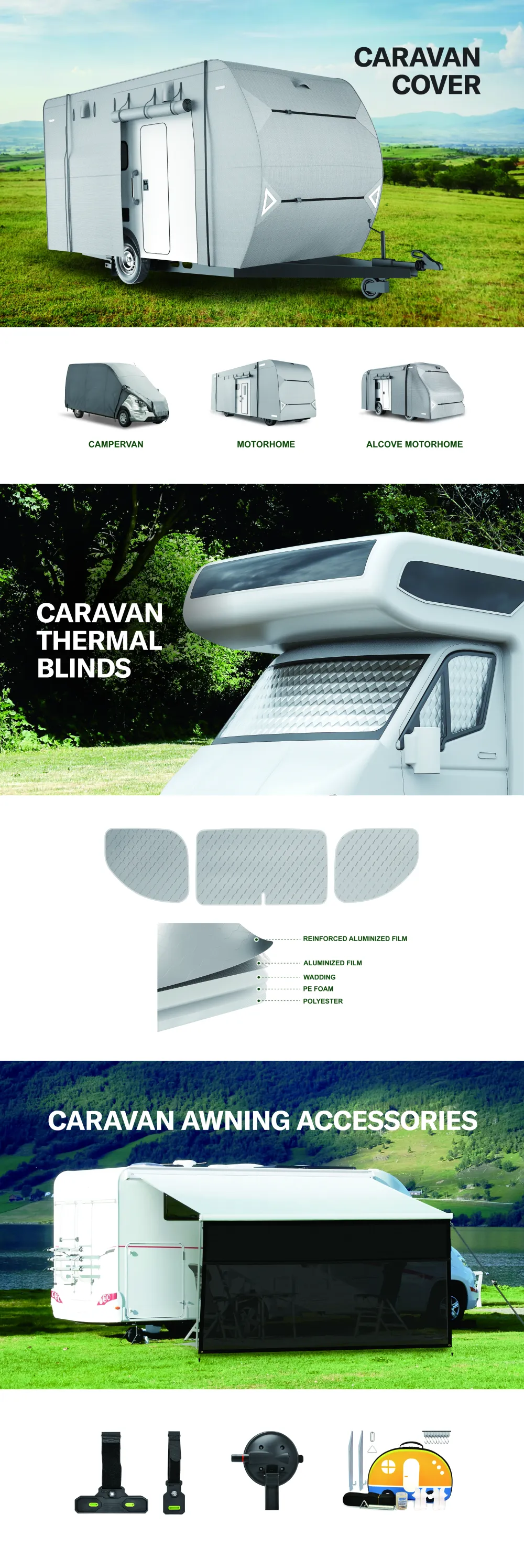 Product photo from a caravan exhibition