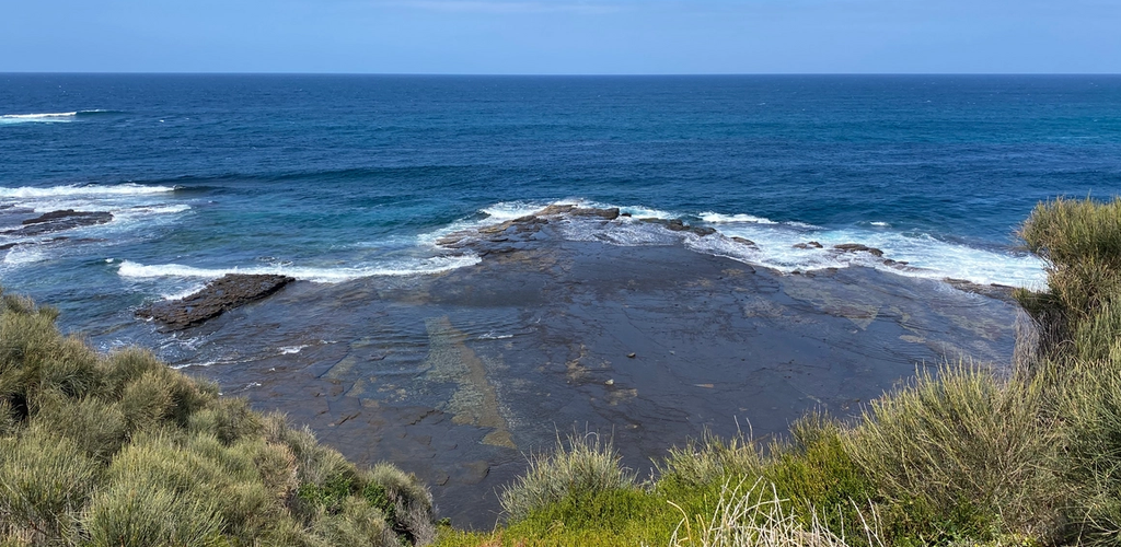 A picture of the beach on the South Coast of NSW
