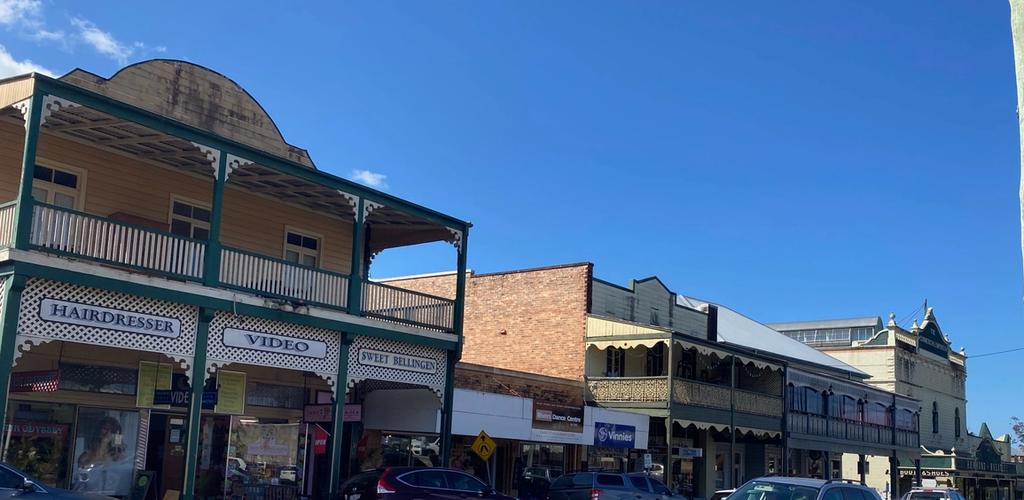Bellingen main street