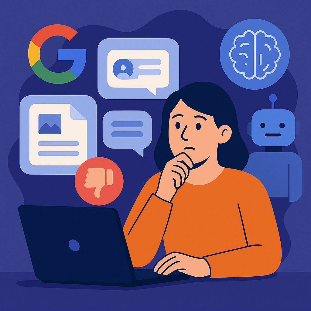 AI content in Google afgestraft of niet?