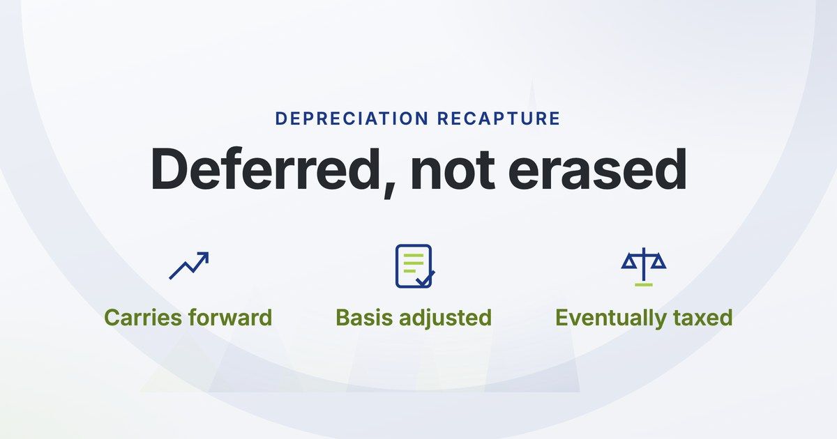 Depreciation Recapture And What A 1031 Exchange Does With It