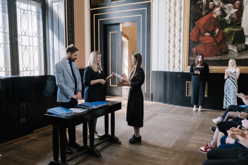 Looking Back at the Ceremonial Presentation of Diplomas