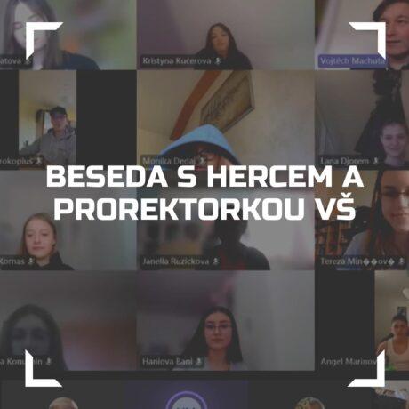 Event “Talk with an actor and a university vice-rector”