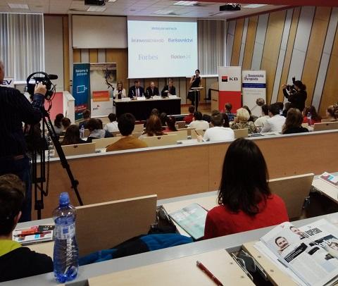 Five students from 1. Slovanské gymnázium take part in the regional round of the Economics Olympiad