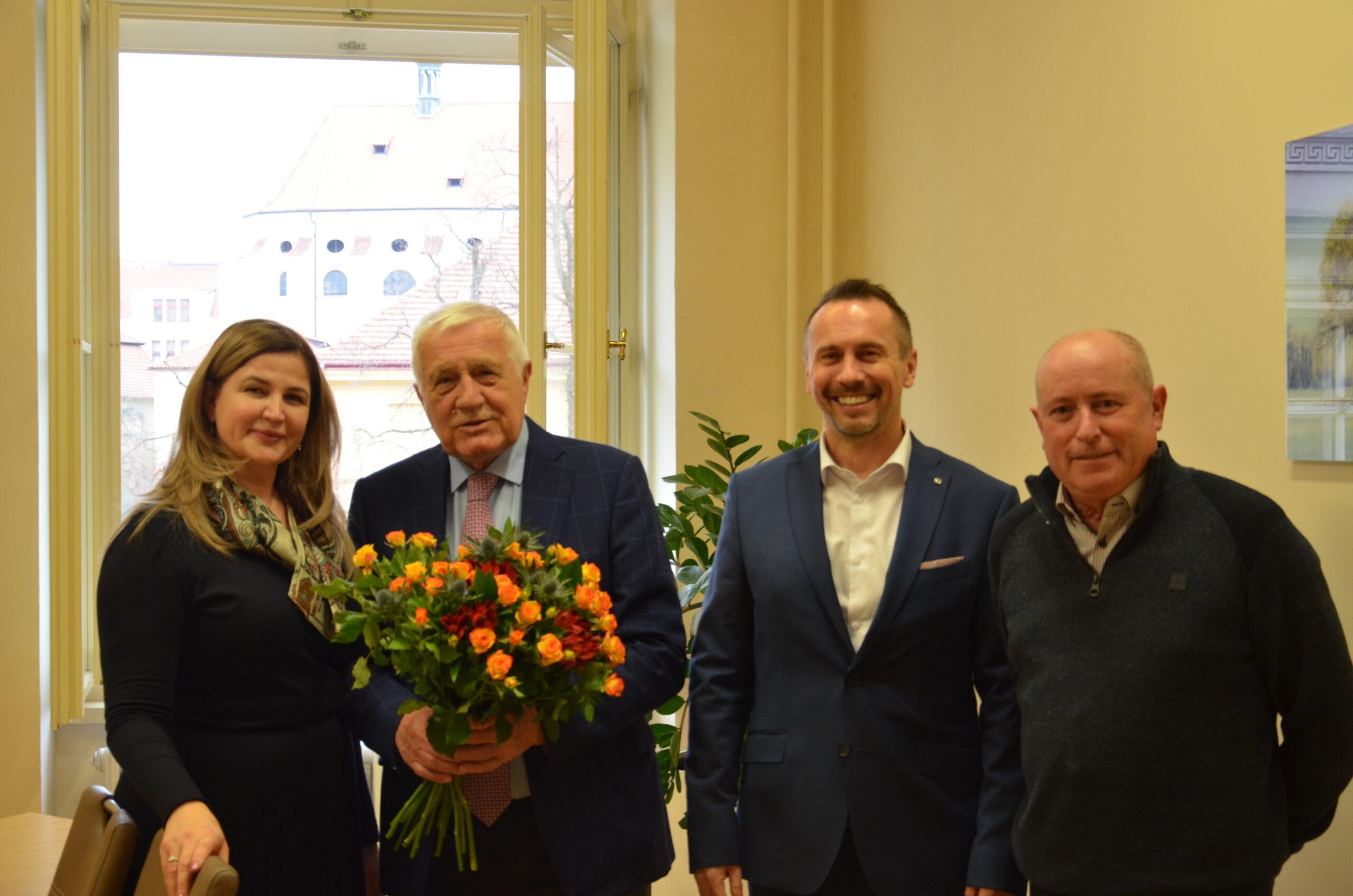 Students' debate with Prof. Václav Klaus