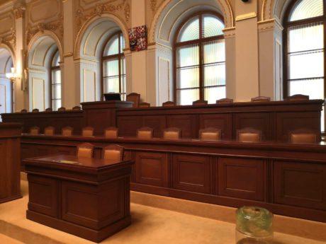 Studenti 1. SG na jednání v Poslanecké sněmovně