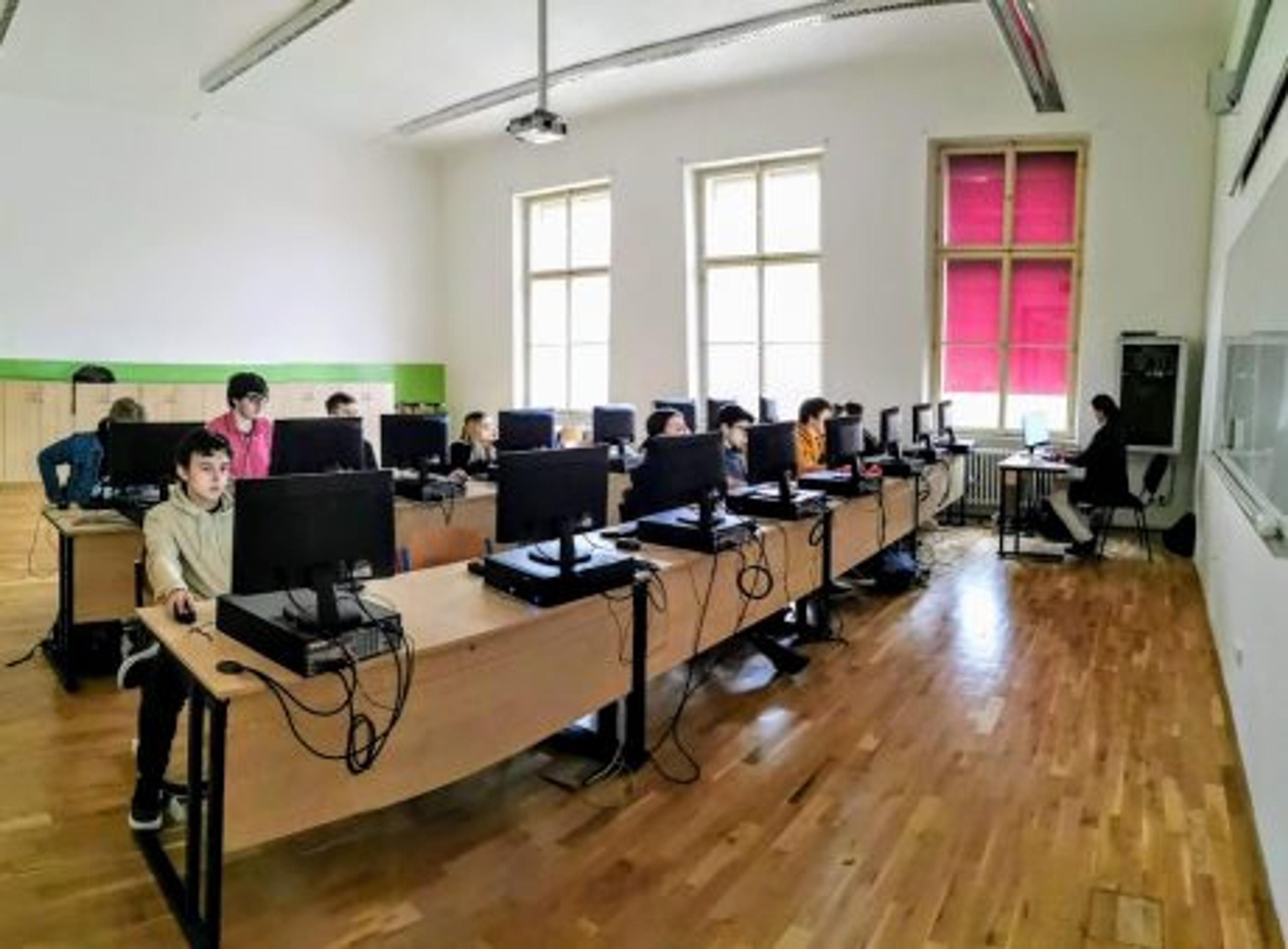 Žáci prvních ročníků se zúčastnili testování čtenářské gramotnosti