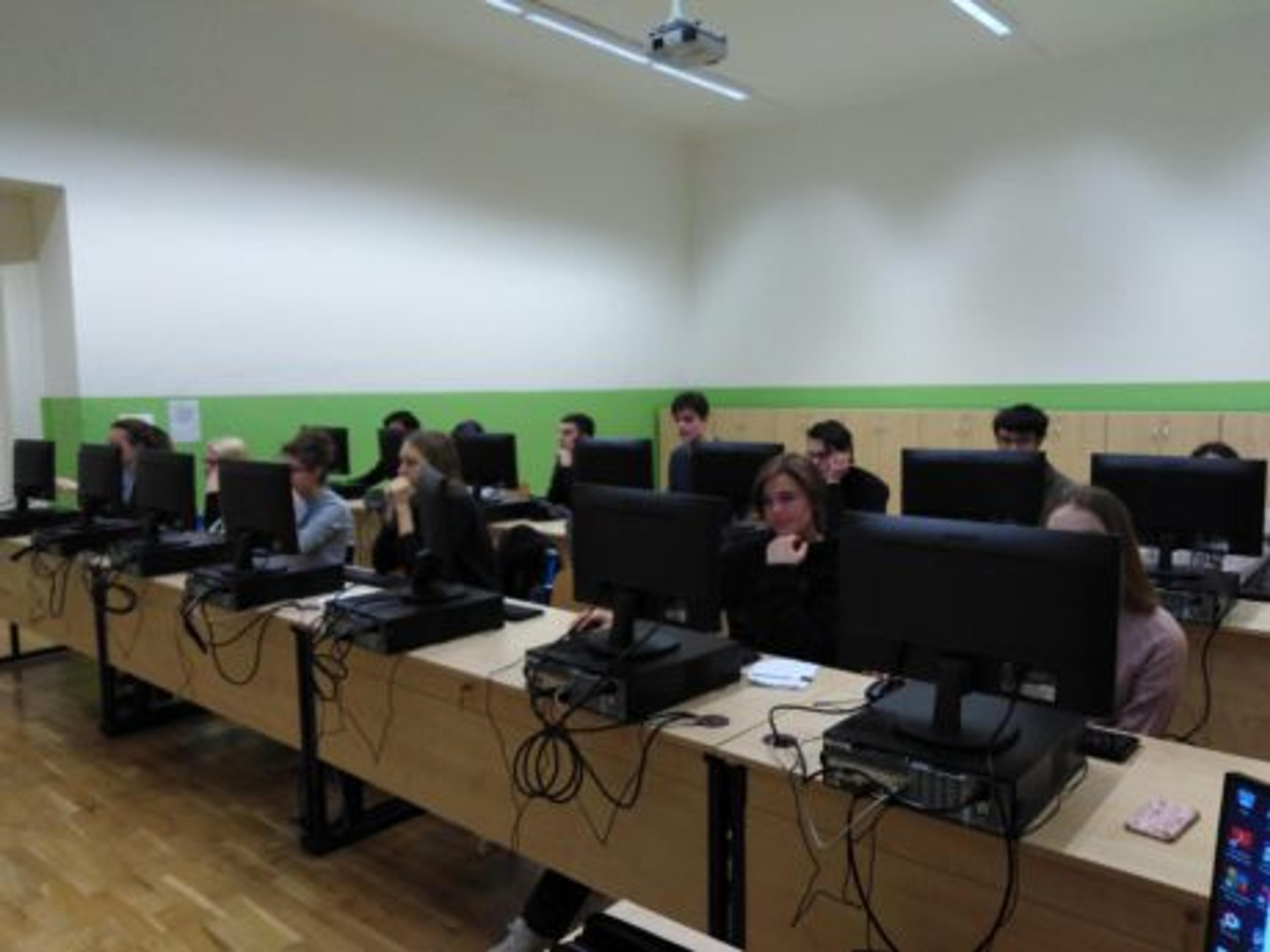 Žáci 1. SG se účastnili soutěže v anglickém jazyce