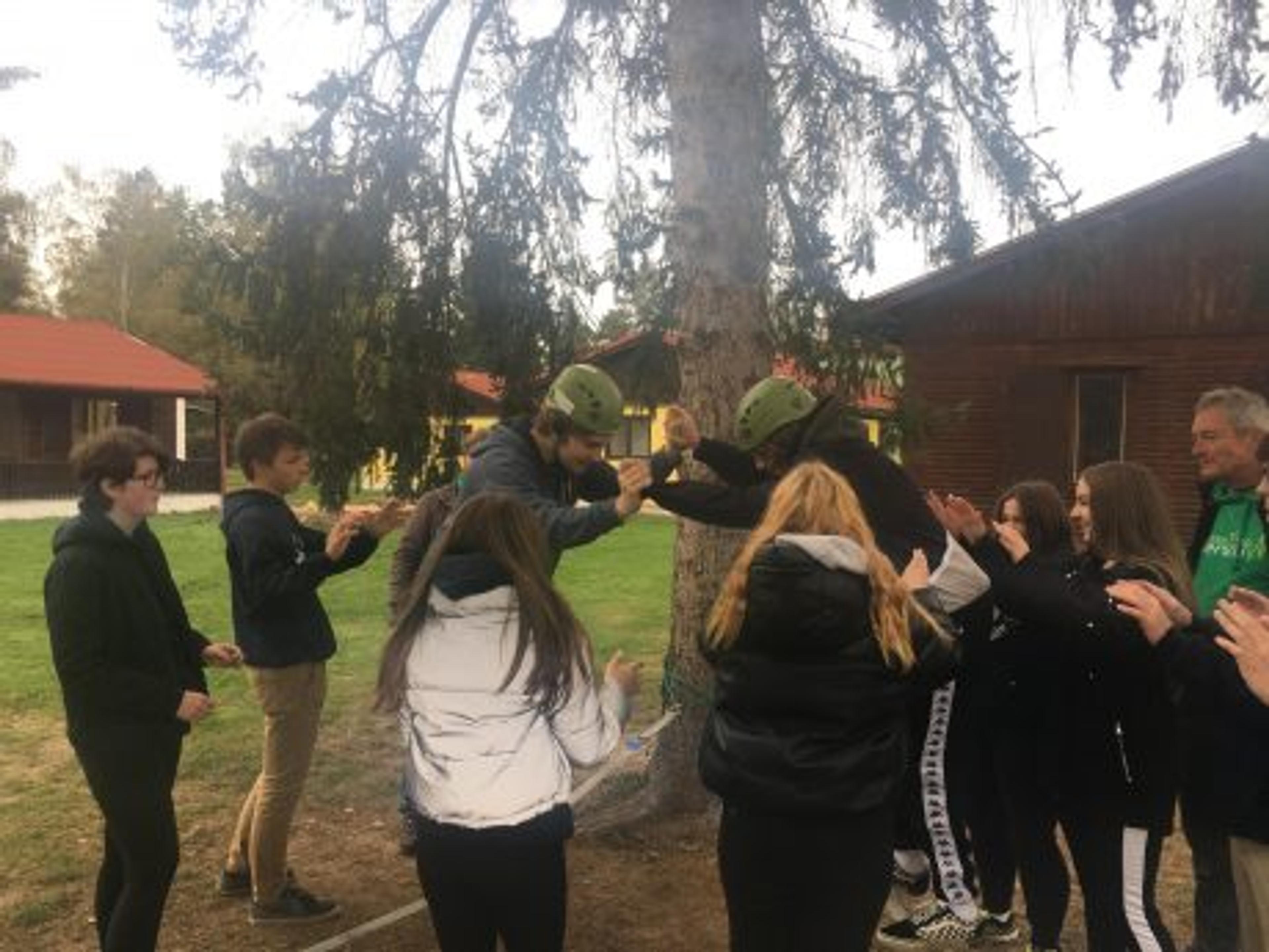Třída pracuje jako tým aneb stmelování v rámci adaptačního kurzu