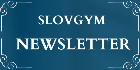 Slovgym Newsletter