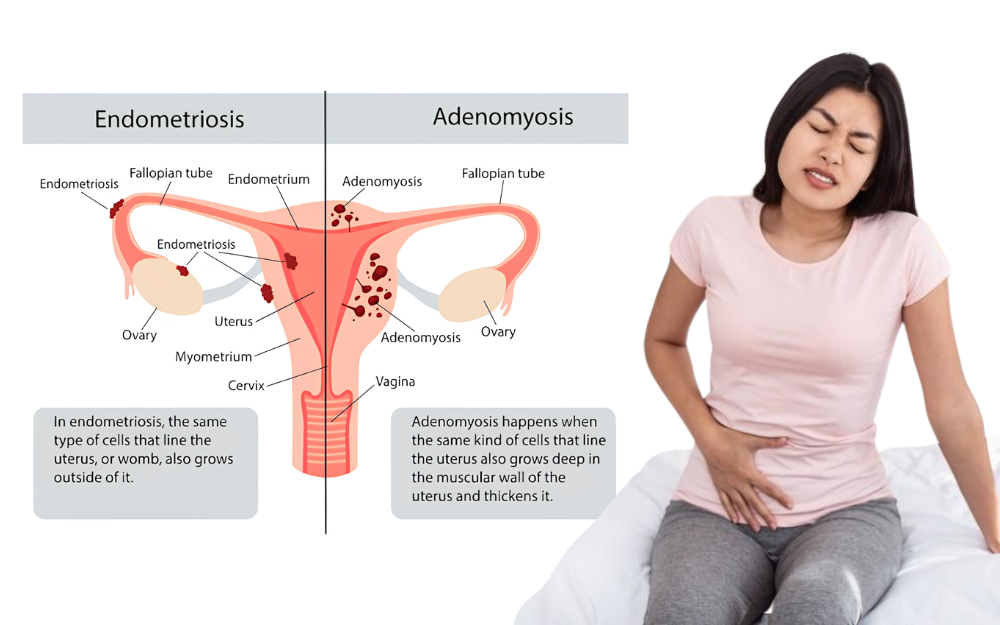 Adenomyosis vs endometriosis