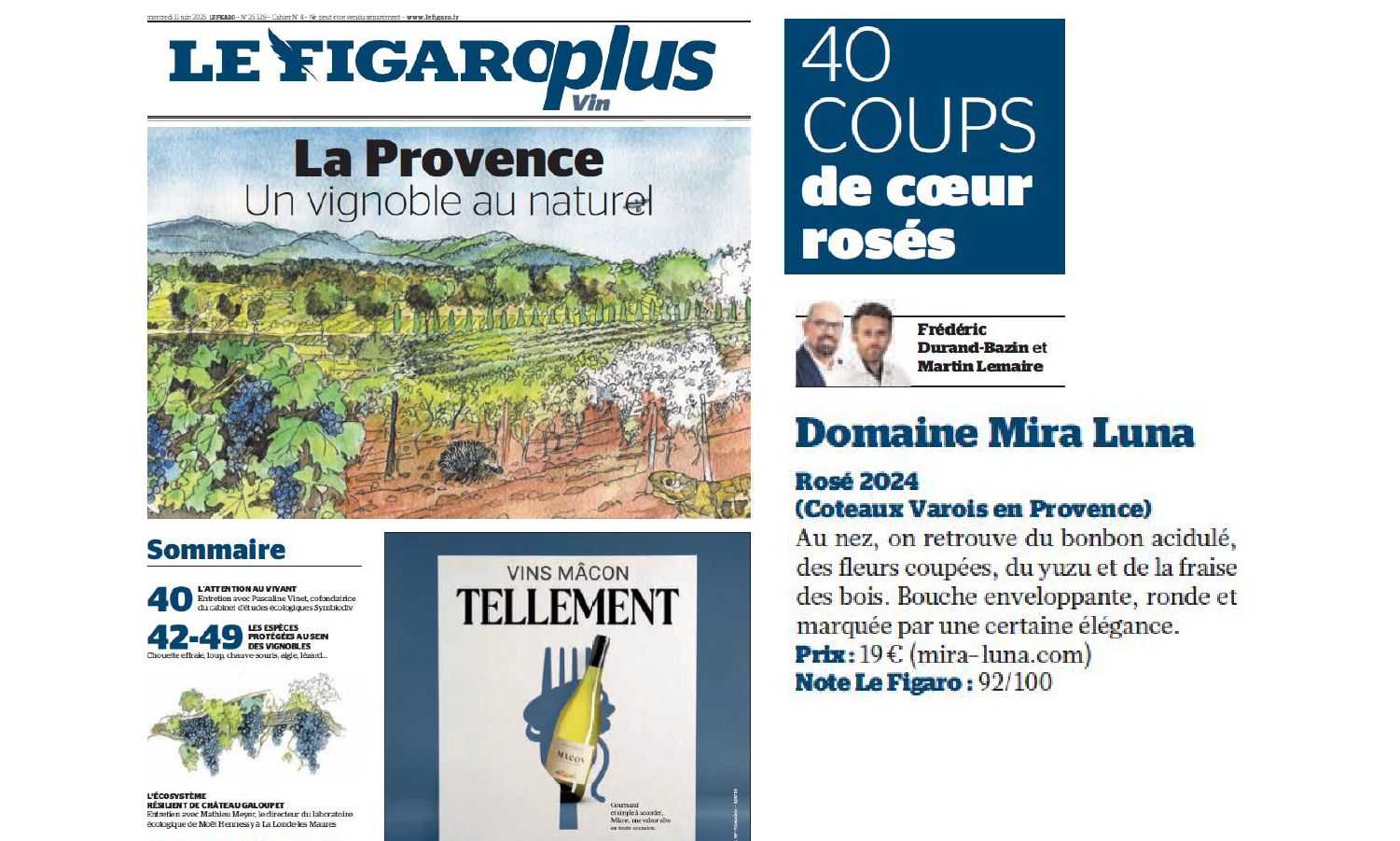 La Figaro Vin - juin 2025