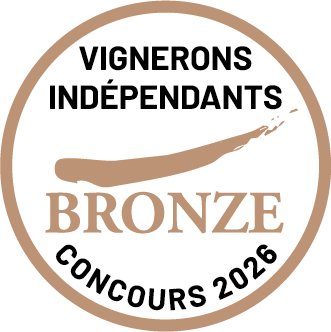 Médaille de BRONZE au Concours des Vignerons Indépendants 2026